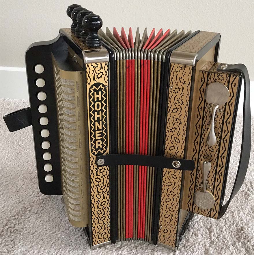 Hohner on sale cajun accordion